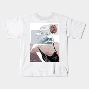 Moody • Line version Kids T-Shirt